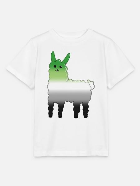 Lama Aro - Stanley/Stella Kinder T-Shirt MINI CREATOR  - Weiß