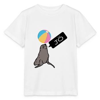 jö - Stanley/Stella Kinder T-Shirt MINI CREATOR  - Weiß - Vorne - Maike (125cm)