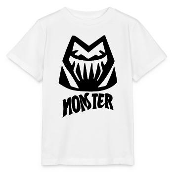 Monster #2 - Stanley/Stella Kinder T-Shirt MINI CREATOR  - Weiß - Vorne - Maike (125cm)