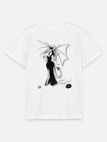 Drag(on) - Stanley/Stella Kinder T-Shirt MINI CREATOR  - Weiß