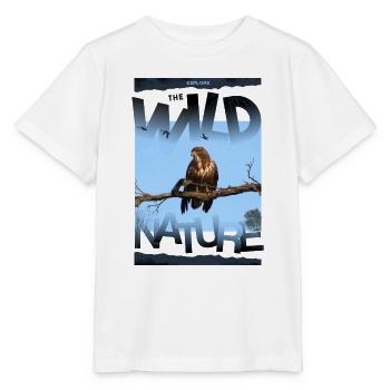 nature sauvage nature nature sauvage - T-shirt bio MINI CREATOR Stanley/Stella Enfant - blanc - Devant - Maike (125cm)