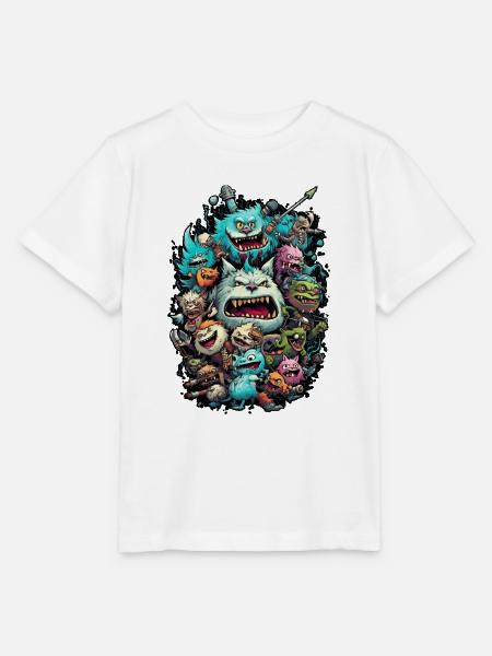 Angriff der Stubentiger - Stanley/Stella Kinder T-Shirt MINI CREATOR  - Weiß