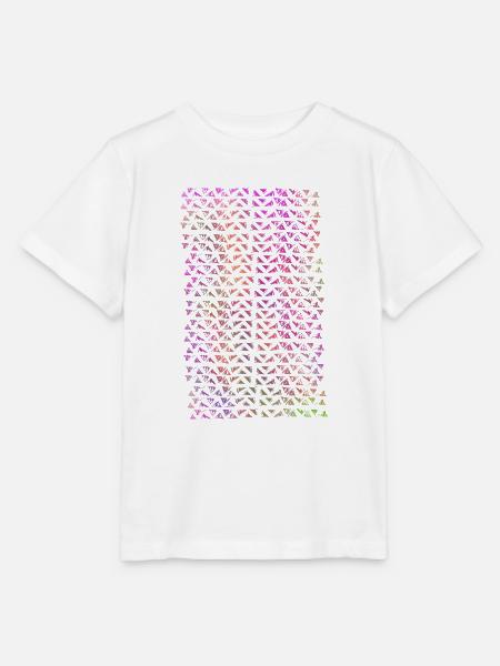 Buntes Muster - Stanley/Stella Kinder T-Shirt MINI CREATOR - Weiß