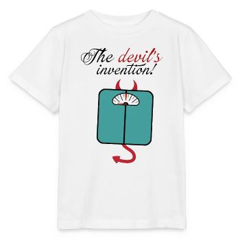 Le diable fait des écailles - T-shirt bio MINI CREATOR Stanley/Stella Enfant - blanc - Devant - Maike (125cm)