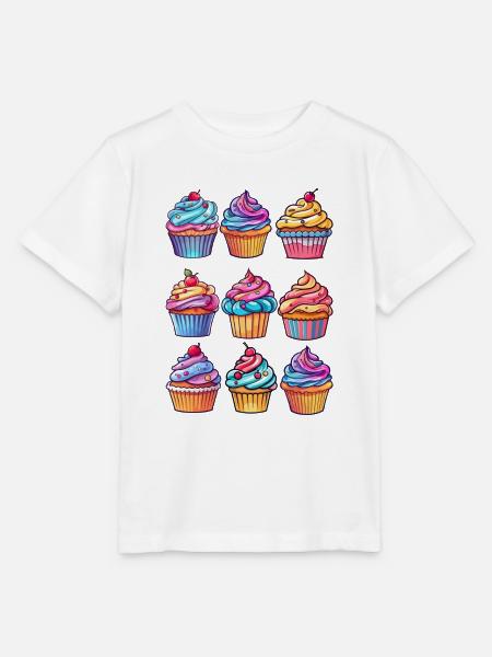 Cupcake - Stanley/Stella Kinder T-Shirt MINI CREATOR - Weiß
