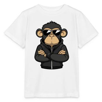 Monkey Comic - Stanley/Stella MINI CREATOR Kids’ T-Shirt - white - Front - Maike (125cm)