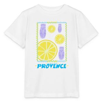Das gute Leben in der Provence - Stanley/Stella Kinder T-Shirt MINI CREATOR  - Weiß - Vorne - Maike (125cm)