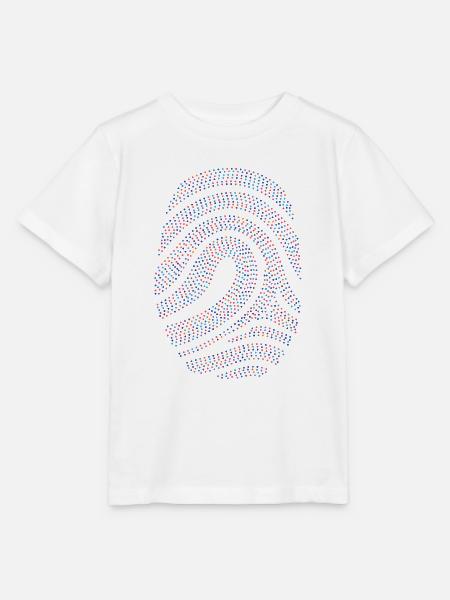 Fingerabdruck - Stanley/Stella Kinder T-Shirt MINI CREATOR - Weiß