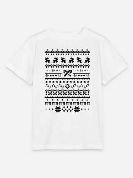 Weihnachten Rentiere - Stanley/Stella Kinder T-Shirt MINI CREATOR  - Weiß