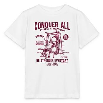 FITNESS & MOVEMENT - Fitness & Training Shirt - Stanley/Stella Kinder T-Shirt MINI CREATOR  - Weiß - Vorne - Maike (125cm)