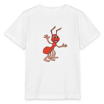 Fourmi - Fourmi de feu - T-shirt bio MINI CREATOR Stanley/Stella Enfant - blanc - Devant - Maike (125cm)