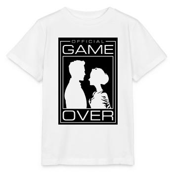 Hochzeitspaar Game Over Brautpaar Jga - Stanley/Stella Kinder T-Shirt MINI CREATOR  - Weiß - Vorne - Maike (125cm)