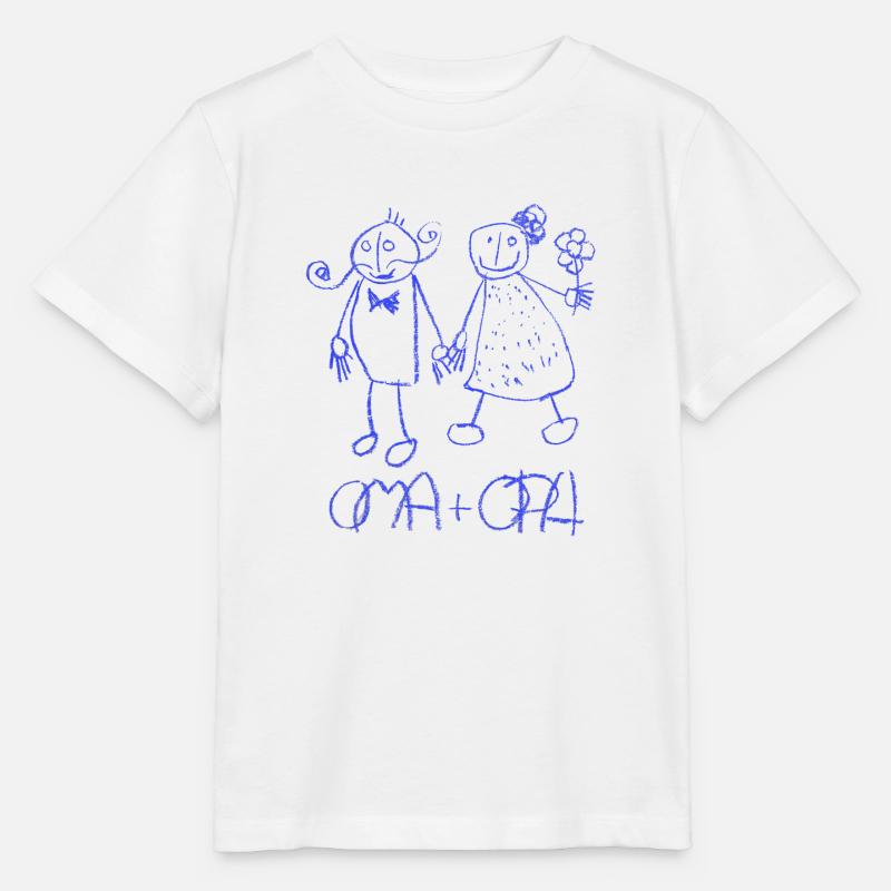 Oma und OPa - Stanley/Stella Kinder T-Shirt MINI CREATOR - Weiß