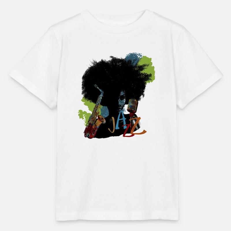 Jazz - T-shirt bio MINI CREATOR Stanley/Stella Enfant - blanc