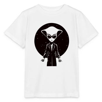 Extraterrestrial elegance - Stanley/Stella MINI CREATOR Kids’ T-Shirt - white - Front - Maike (125cm)