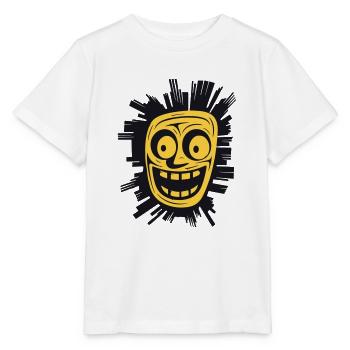Überschwängliche Freude - Stanley/Stella Kinder T-Shirt MINI CREATOR  - Weiß - Vorne - Maike (125cm)