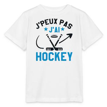 Ich kann nicht Eishockey - Stanley/Stella Kinder T-Shirt MINI CREATOR  - Weiß - Vorne - Maike (125cm)