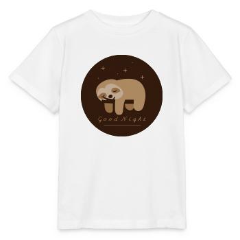 Good Night Lazy - Stanley/Stella MINI CREATOR Kids’ T-Shirt - white - Front - Maike (125cm)