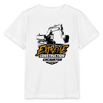 Crawler excavators - excavators - crawler excavators - Stanley/Stella MINI CREATOR Kids’ T-Shirt - white - Front - Maike (125cm)