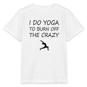 Yoga Méditation Spa Namaste - T-shirt bio MINI CREATOR Stanley/Stella Enfant - blanc - Devant - Maike (125cm)