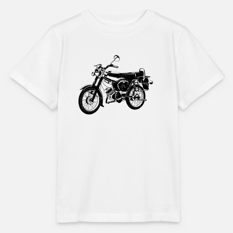 Simson S51 B4 - Stanley/Stella Kinder T-Shirt MINI CREATOR - Weiß