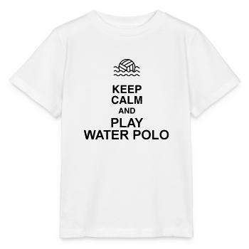 Water Polo / Water-Polo / Sport / Poloïste - T-shirt bio MINI CREATOR Stanley/Stella Enfant - blanc - Devant - Maike (125cm)