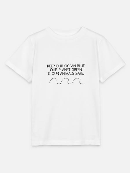 Ocean - Planet - Animal - Umwelt - Stanley/Stella Kinder T-Shirt MINI CREATOR - Weiß
