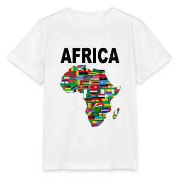 AFRICA - Stanley/Stella MINI CREATOR Kids’ T-Shirt - white - Front - Maike (125cm)