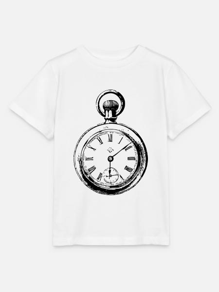 clock - Stanley/Stella Kinder T-Shirt MINI CREATOR - Weiß