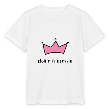 Prinzessin kleine prinzessin Mädchen Krone - Stanley/Stella Kinder T-Shirt MINI CREATOR  - Weiß - Vorne - Maike (125cm)