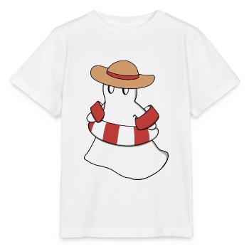 Fridolin im Sommerurlaub - Stanley/Stella Kinder T-Shirt MINI CREATOR  - Weiß - Vorne - Maike (125cm)