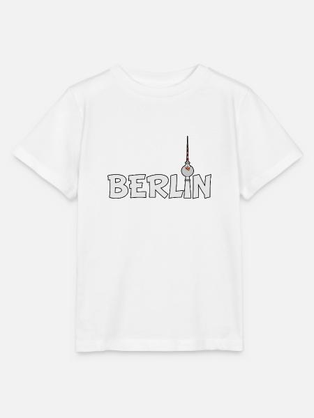 Berlin - Stanley/Stella Kinder T-Shirt MINI CREATOR  - Weiß