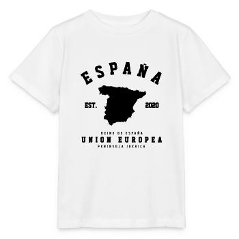 ESPAGNE - T-shirt bio MINI CREATOR Stanley/Stella Enfant - blanc - Devant - Maike (125cm)