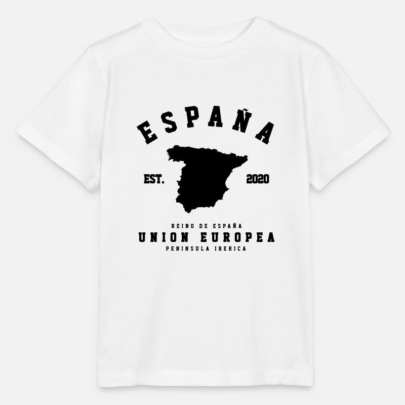 ESPAGNE - T-shirt bio MINI CREATOR Stanley/Stella Enfant - blanc