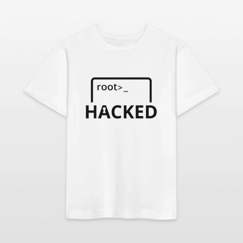 Hacked Hacker programmeur informatique T-shirt bio MINI CREATOR Stanley/Stella Enfant