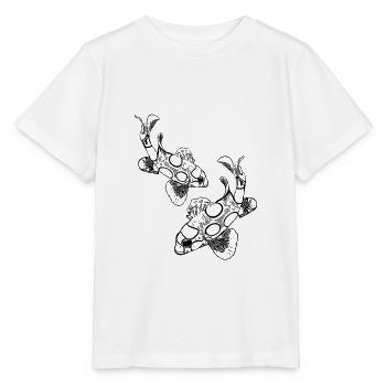 Spotted vintage clownfish - Stanley/Stella MINI CREATOR Kids’ T-Shirt - white - Front - Maike (125cm)