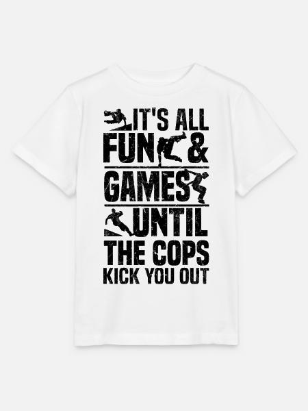 Parkour - Stanley/Stella Kinder T-Shirt MINI CREATOR - Weiß