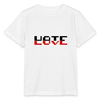Love Hate - Stanley/Stella MINI CREATOR Kids’ T-Shirt - white - Front - Maike (125cm)