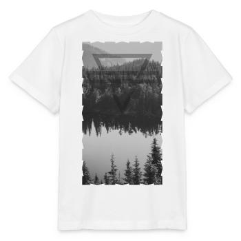 Forêt - T-shirt bio MINI CREATOR Stanley/Stella Enfant - blanc - Devant - Maike (125cm)