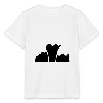 Berge Berg Gebirge 17 - Stanley/Stella Kinder T-Shirt MINI CREATOR  - Weiß - Vorne - Maike (125cm)