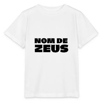 Nom de Zeus - T-shirt bio MINI CREATOR Stanley/Stella Enfant - blanc - Devant - Maike (125cm)