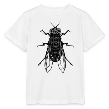 A housefly - Stanley/Stella MINI CREATOR Kids’ T-Shirt - white - Front - Maike (125cm)