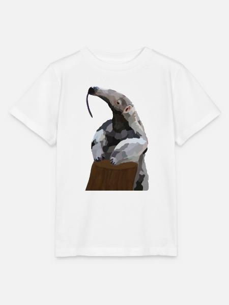 Antonio, der Ameisenbär - Stanley/Stella Kinder T-Shirt MINI CREATOR  - Weiß