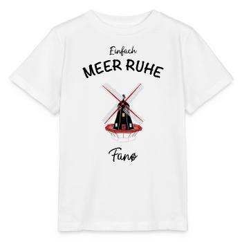 Dänemark, Insel Fanø, Mühle Sonderhø - Stanley/Stella Kinder T-Shirt MINI CREATOR  - Weiß - Vorne - Maike (125cm)