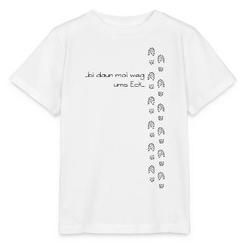 bi daun moi au coin de la rue - Je suis alors au coin de la rue - T-shirt bio MINI CREATOR Stanley/Stella Enfant - blanc - Devant - Maike (125cm)