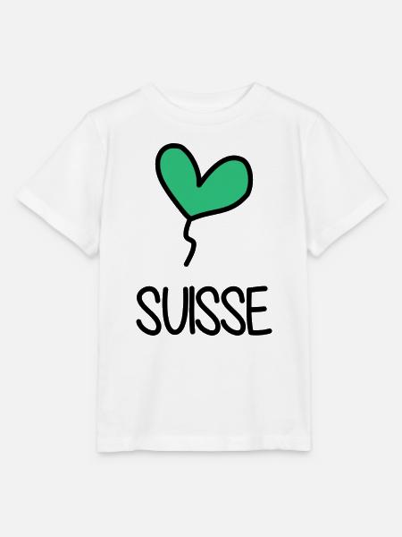 SCHWEIZ - Stanley/Stella Kinder T-Shirt MINI CREATOR - Weiß