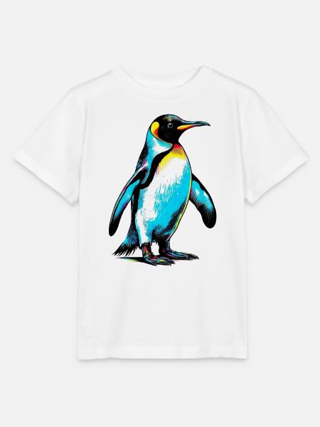 Pinguin - Stanley/Stella Kinder T-Shirt MINI CREATOR - Weiß