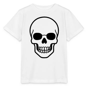 Skeleton Comic - Stanley/Stella MINI CREATOR Kids’ T-Shirt - white - Front - Maike (125cm)