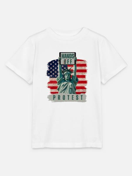 Finger weg von Protest - Stanley/Stella Kinder T-Shirt MINI CREATOR - Weiß