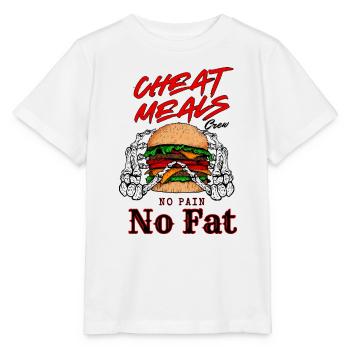 Cheat Meal Edition - Stanley/Stella MINI CREATOR Kids’ T-Shirt - white - Front - Maike (125cm)